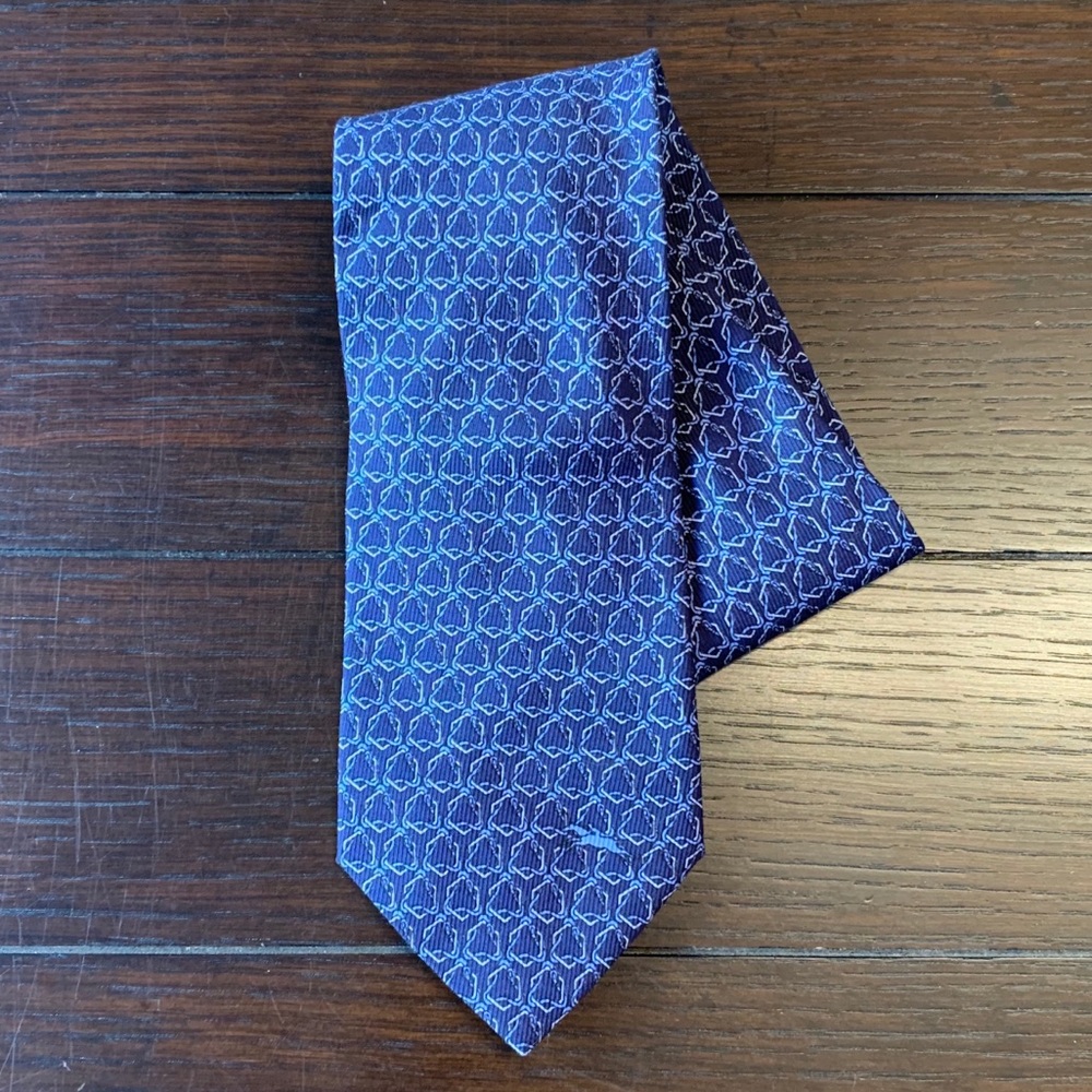 Vintage Longchamp Silk Tie
